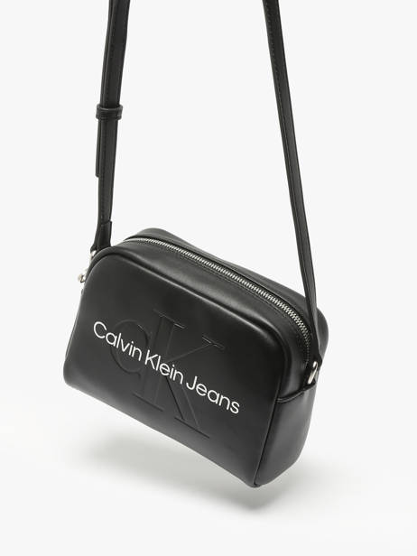 Cross Body Tas Sculpted Calvin klein jeans Zwart sculpted K612220 ander zicht 2